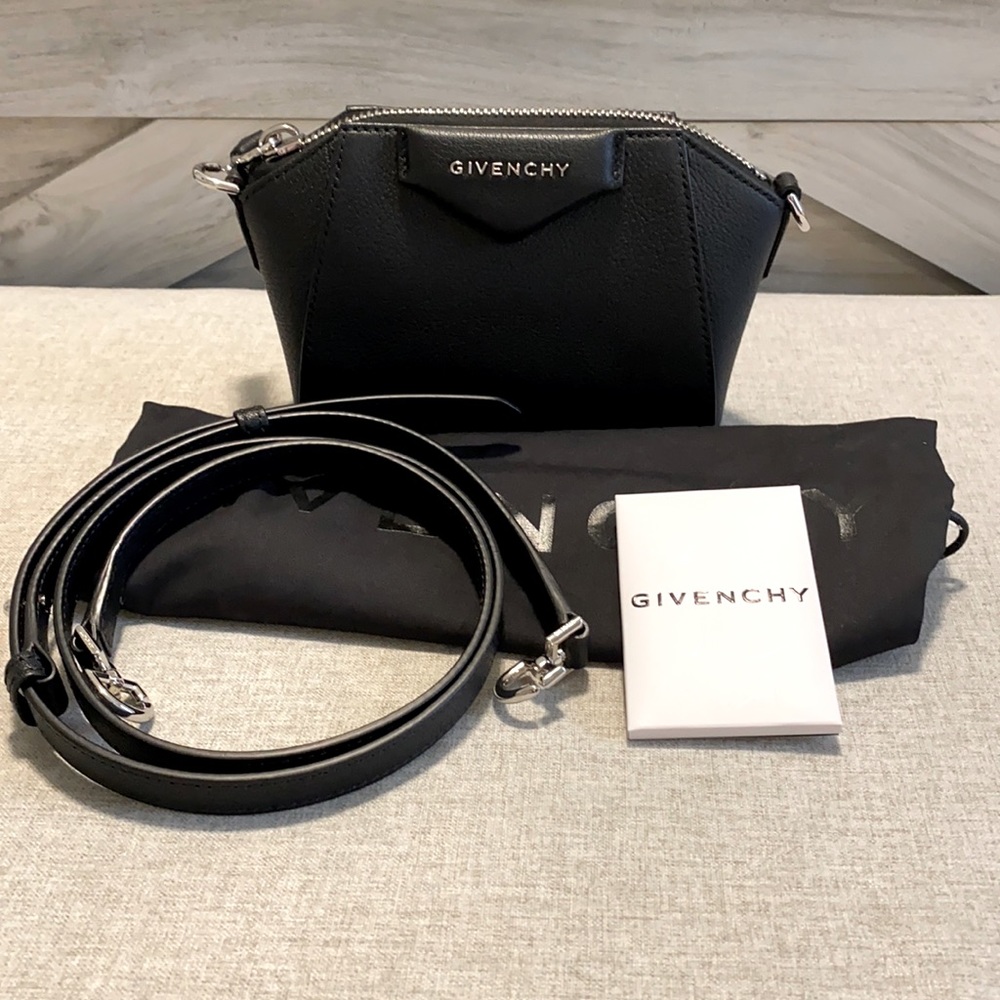 givenchy nano leather crossbody bag